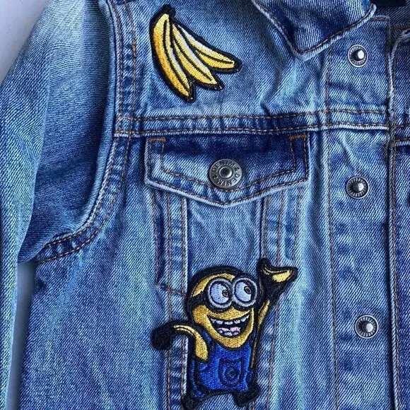 Boy’s H,M Despicable Me Jean Jacket - Picture 4 of 9
